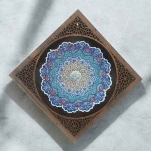 بشقاب میناکاری