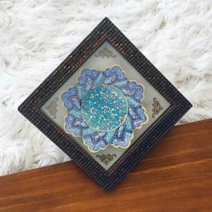 بشقاب میناکاری