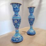 شمعدان میناکاری کد ST724 (پک 2 عددی) - تصویر 3