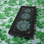 قاب میناکاری دیوارکوب سری 3 تایی با قاب PVC کد DK749 - تصویر 2