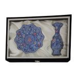 بشقاب و گلدان میناکاری