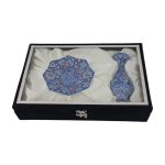 گلدان و بشقاب میناکاری کد GD807 - تصویر 3