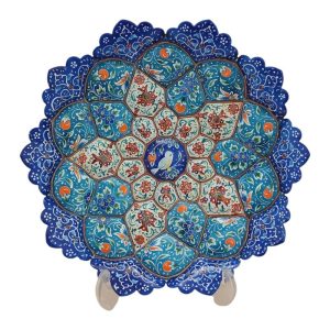 بشقاب میناکاری 20 سانتی