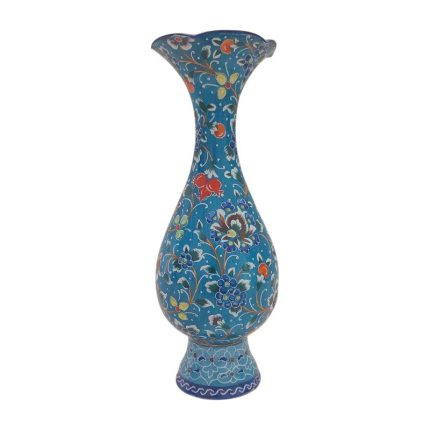 گلدان میناکاری 16 سانتی