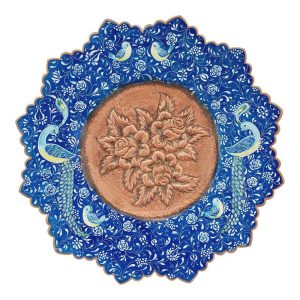 بشقاب میناکاری 25 سانتی