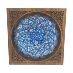 بشقاب میناکاری دیوارکوب 30 سانتی متری کد DK900 - تصویر 2