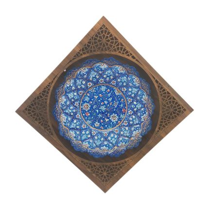 بشقاب میناکاری 30 سانتی