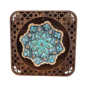 بشقاب میناکاری 10 سانتی