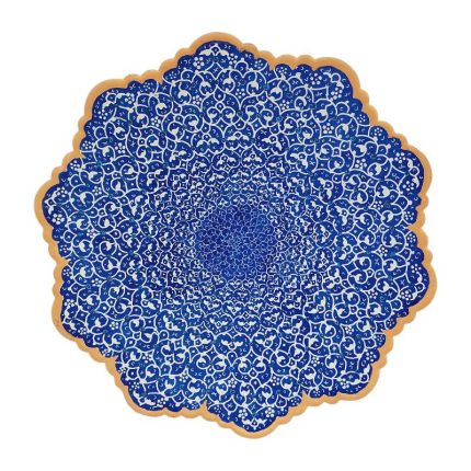 بشقاب میناکاری 16 سانتی