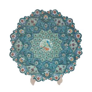 بشقاب میناکاری 25 سانتی