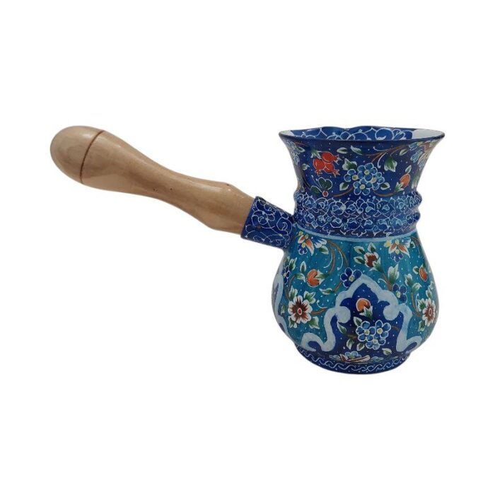 قهوه جوش میناکاری کد 1ZP45 - تصویر 3