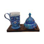 ست چای و قهوه خوری میناکاری