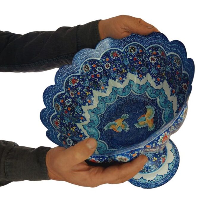 میوه خوری میناکاری کد 1ZP55 - تصویر 7