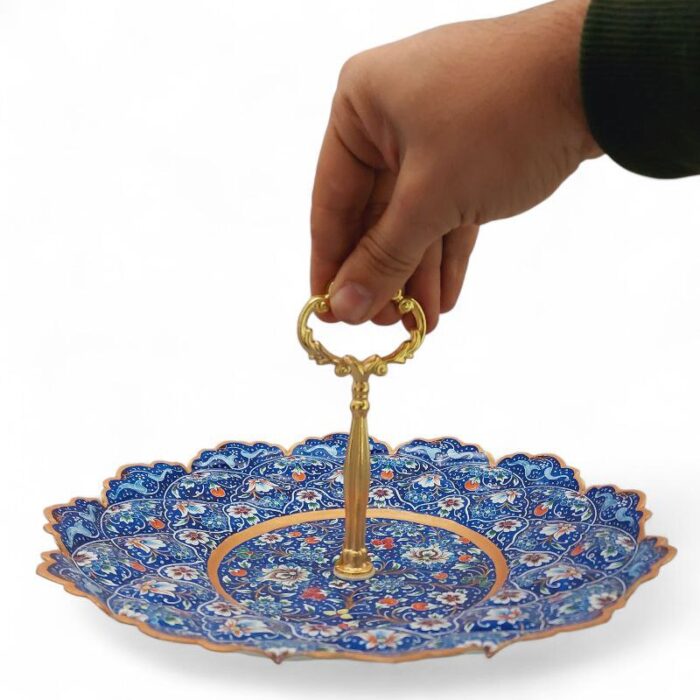 شیرینی خوری میناکاری کد 1ZP59 - تصویر 2