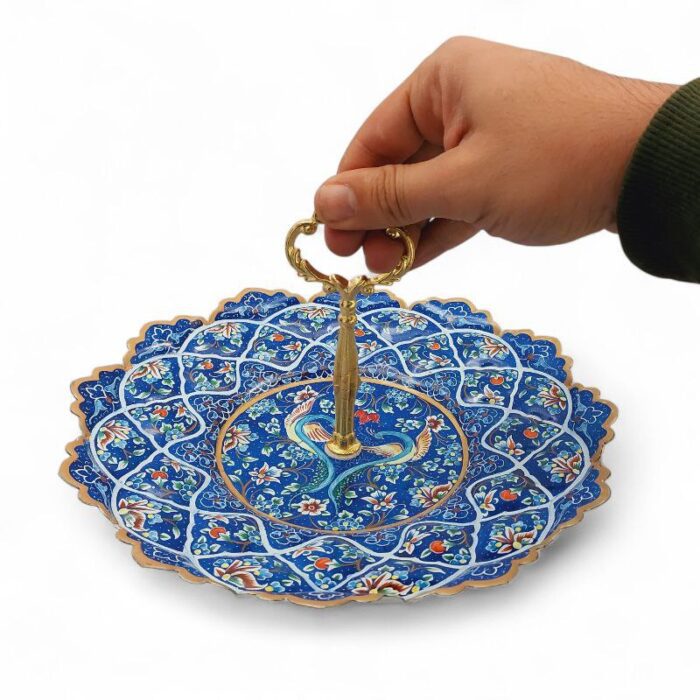 شیرینی خوری میناکاری کد 1ZP60 - تصویر 2