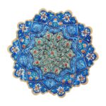 بشقاب میناکاری 16 سانتی کد 1DK64 - تصویر 3