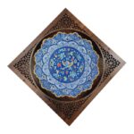 بشقاب میناکاری 20 سانتی