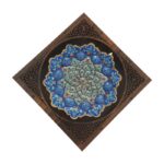 بشقاب میناکاری 16 سانتی