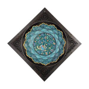 بشقاب میناکاری 20 سانتی