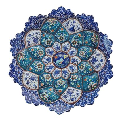 بشقاب میناکاری 20 سانتی