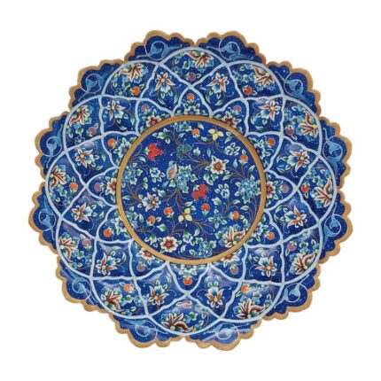 بشقاب میناکاری 25 سانتی