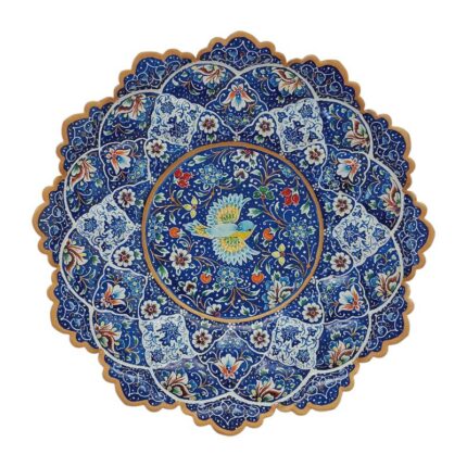 بشقاب میناکاری 25 سانتی