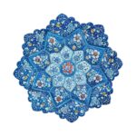 بشقاب میناکاری دیوارکوب 16 سانتی کد 1DK81 - تصویر 3