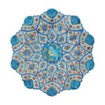 بشقاب میناکاری دیوارکوب 16 سانتی کد 1DK80 - تصویر 3