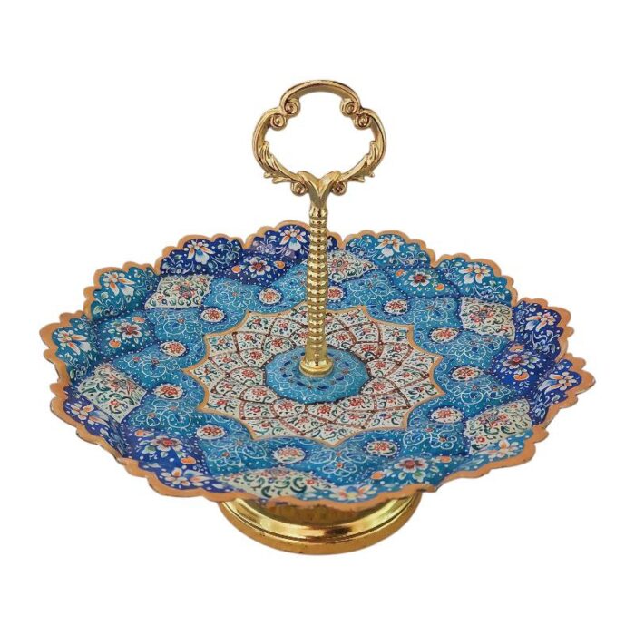 شیرینی خوری میناکاری کد 1ZP86 - تصویر 3