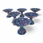 کاسه پایه دار میناکاری