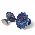 کاسه پایه دار میناکاری کد 1ZP89 - تصویر 4