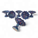 کاسه پایه دار میناکاری کد 1ZP89 - تصویر 5