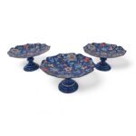 کاسه پایه دار میناکاری کد 1ZP90 - تصویر 4