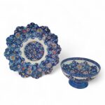 کاسه و بشقاب میناکاری کد 1ZP91 - تصویر 2