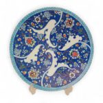 بشقاب میناکاری 20 سانتی