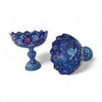 کاسه پایه دار میناکاری کد 1ZP96 - تصویر 5