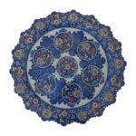 سرویس 7 پارچه 6 نفره چای خوری میناکاری کد 1ZP98 - تصویر 3