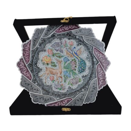 بشقاب میناکاری 30 سانتی