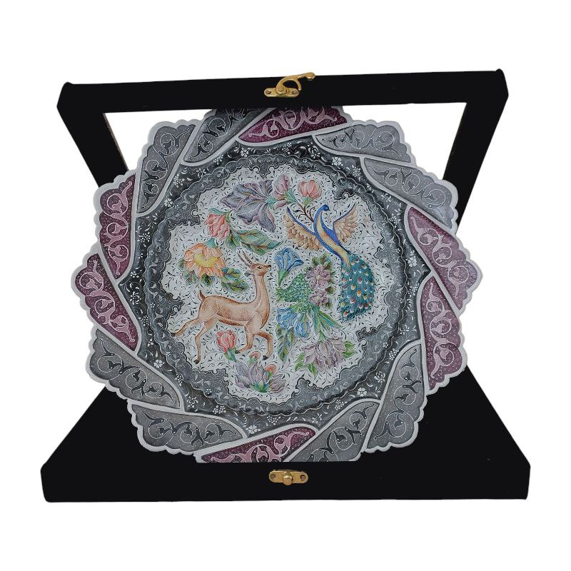 photo_۲۰۲۶-۰۲-۲۴_۱۱-۴۹-۲۱ بشقاب میناکاری 30 سانتی